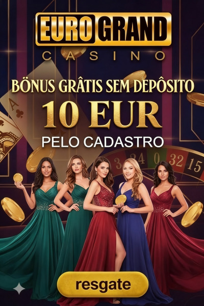 Imagem de Ganhe R$ 50,00 sem dep&oacute;sito e 50 rodadas gr&aacute;tis no Eurogrand!