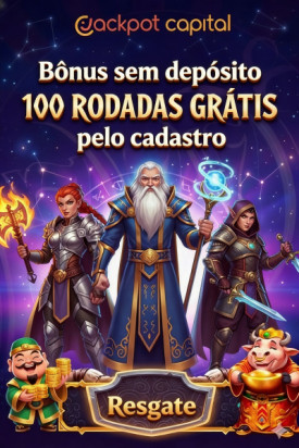 Imagem de 100 Rodadas Gr&aacute;tis para Voc&ecirc; no Cadastro do Jackpot Capital