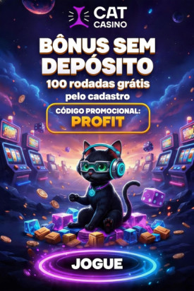 Imagem de 100 Rodadas Gr&aacute;tis no Cat Casino: B&ocirc;nus sem Dep&oacute;sito no Cadastro