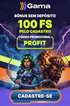 Imagem de 100 Rodadas Gr&aacute;tis Sem Dep&oacute;sito Esperam Voc&ecirc; no Gama Cassino