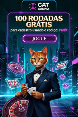 Imagem de 100 Rodadas Gr&aacute;tis Sem Dep&oacute;sito no Cat Cassino