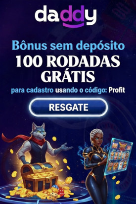 Imagem de 100 Rodadas Gr&aacute;tis Sem Dep&oacute;sito no Daddy Cassino