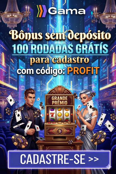 Imagem de 100 Rodadas Gr&aacute;tis Sem Dep&oacute;sito no Gama Cassino