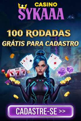 Imagem de 100 Rodadas Gr&aacute;tis Sem Dep&oacute;sito no Cassino Sykaaa