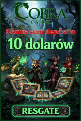 Imagem de Cobra Cassino: R$ 10,00 de B&ocirc;nus Sem Dep&oacute;sito para Novos Jogadores