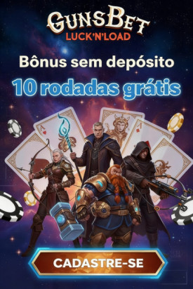 Imagem de GunsBet: 10 Rodadas Gr&aacute;tis no Cadastro para Novos Jogadores