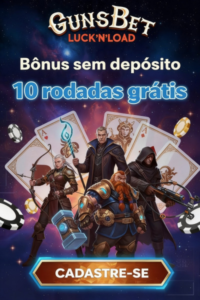 Imagem de GunsBet: 10 Rodadas Grátis no Cadastro para Novos Jogadores Imagem de GunsBet: 10 Rodadas Grátis no Cadastro para Novos Jogadores