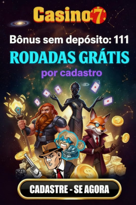 Imagem de 111 Rodadas Gr&aacute;tis no Casino7: Um B&ocirc;nus Sem Dep&oacute;sito para Voc&ecirc;