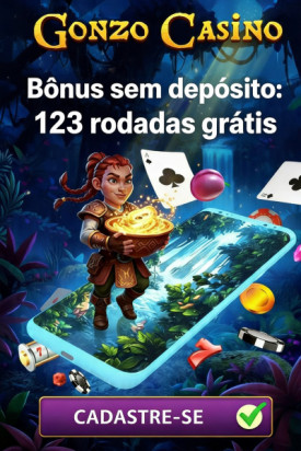 Imagem de 123 rodadas gr&aacute;tis sem dep&oacute;sito no Gonzo Casino para Gonzo