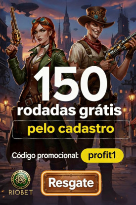 Imagem de 150 Rodadas Gr&aacute;tis no Riobet: B&ocirc;nus Sem Dep&oacute;sito no Cadastro