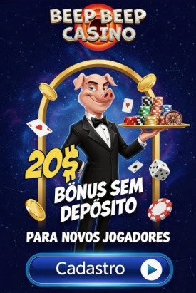 Imagem de B&ocirc;nus de $20 Sem Dep&oacute;sito para Novos Jogadores no Beep Beep Casino