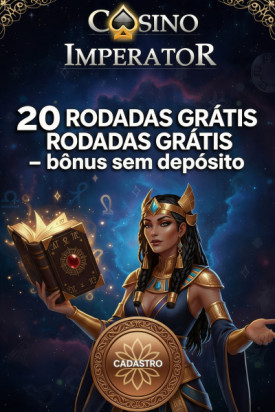 Imagem de 20 Rodadas Gr&aacute;tis no Imperator Casino ao se Cadastrar