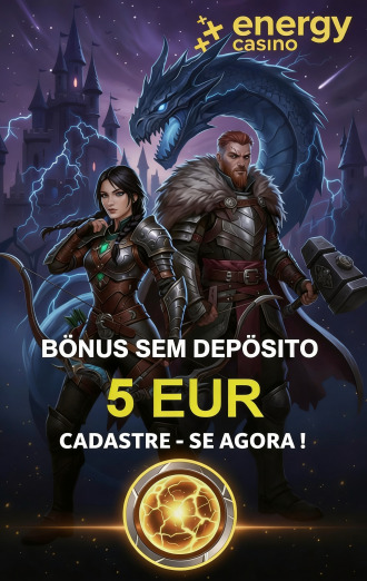 Imagem de R$ 5,00 sem depósito no Energy Casino ao se cadastrar Imagem de R$ 5,00 sem depósito no Energy Casino ao se cadastrar