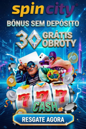 Imagem de 30 Rodadas Gr&aacute;tis Sem Dep&oacute;sito no Cassino Spin City