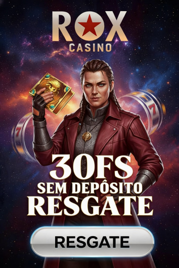 Imagem de 30 Rodadas Gr&aacute;tis no Rox Cassino: B&ocirc;nus de Cadastro Exclusivo