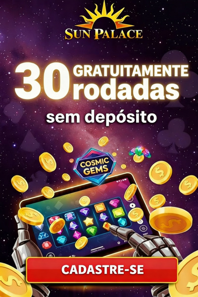 Imagem de 30 Rodadas Gr&aacute;tis Sem Dep&oacute;sito no Sun Palace Casino