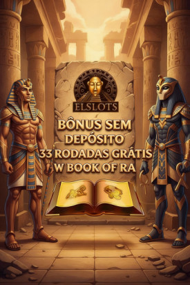 Imagem de 33 Rodadas Gr&aacute;tis Sem Dep&oacute;sito no Cassino Elslots