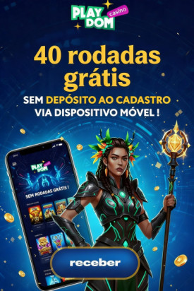 Imagem de 40 Rodadas Gr&aacute;tis no PokerDom: B&ocirc;nus Sem Dep&oacute;sito