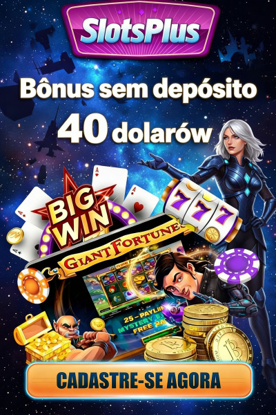 Imagem de R$ 40,00 de B&ocirc;nus Sem Dep&oacute;sito no Slots Plus Cassino