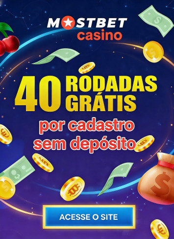 Imagem de 40 Rodadas Gr&aacute;tis Sem Dep&oacute;sito no Mostbet Cassino