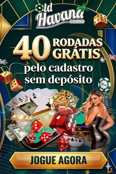Imagem de 40 Rodadas Gr&aacute;tis sem Dep&oacute;sito no Old Havana Casino