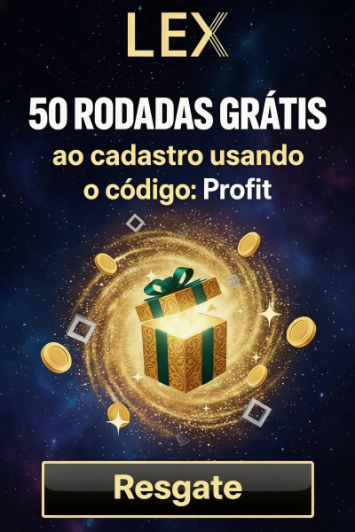 Imagem de 50 Rodadas Gr&aacute;tis Sem Dep&oacute;sito no Lex Casino