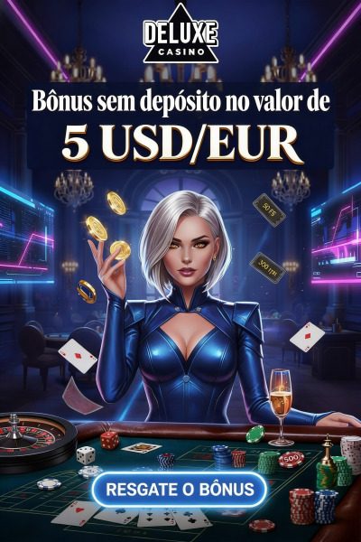 Imagem de Bônus de 5 USD/EUR sem depósito no Deluxe Cassino para você Imagem de Bônus de 5 USD/EUR sem depósito no Deluxe Cassino para você