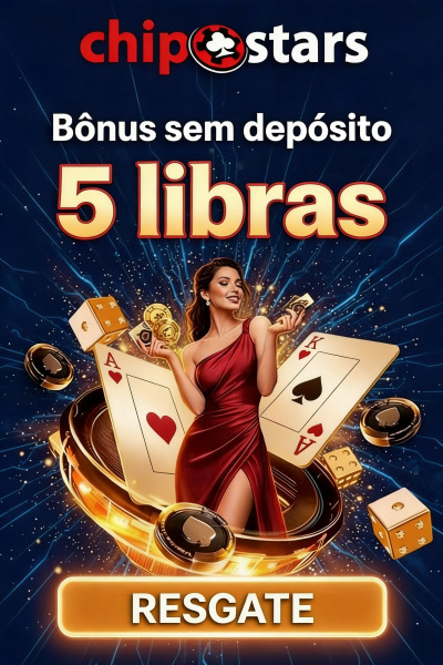 Imagem de R$ 5,00 de b&ocirc;nus sem dep&oacute;sito no cadastro do Chipstars