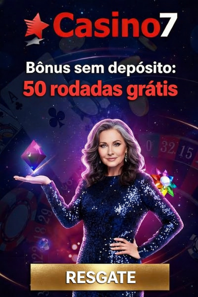 Imagem de 50 Rodadas Gr&aacute;tis Sem Dep&oacute;sito no Casino7 ao Se Cadastrar