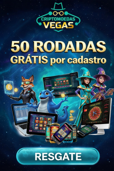 Imagem de 50 Rodadas Gr&aacute;tis Sem Dep&oacute;sito no CryptoVegas Cassino