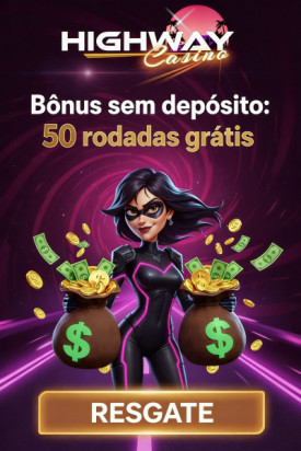 Imagem de 50 Rodadas Gr&aacute;tis no Highway Cassino: B&ocirc;nus de Cadastro