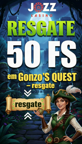Imagem de 50 Rodadas Gr&aacute;tis Sem Dep&oacute;sito no JOZZ: Um Presente para Voc&ecirc;