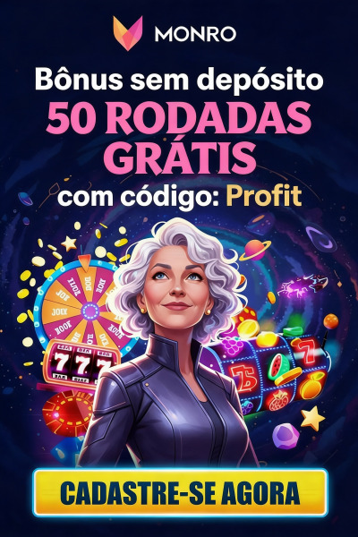 Imagem de 50 Rodadas Gr&aacute;tis no Cassino MONRO sem Dep&oacute;sito