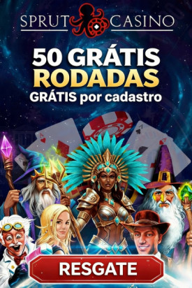 Imagem de 50 Rodadas Gr&aacute;tis no Cassino Sprut s&oacute; no Cadastro