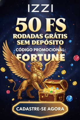 Imagem de 50 Rodadas Gr&aacute;tis Sem Dep&oacute;sito no Cassino IZZI