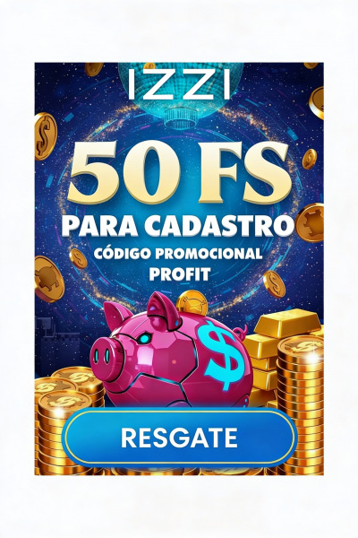 Imagem de IZZI Casino: 50 Rodadas Gr&aacute;tis no Cadastro, Sem Dep&oacute;sito