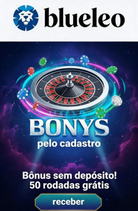 Imagem de 50 Rodadas Gr&aacute;tis no Cassino BlueLeo: B&ocirc;nus Sem Dep&oacute;sito Exclusivo