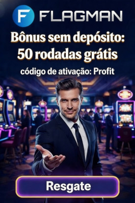 Imagem de Flagman Cassino: 50 Rodadas Gr&aacute;tis no Cadastro