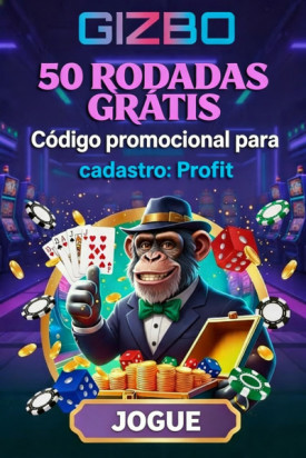 Imagem de 50 rodadas gr&aacute;tis no Gizbo Casino sem precisar depositar