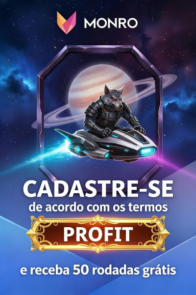 Imagem de 50 Rodadas Gr&aacute;tis no Monro Casino: B&ocirc;nus Sem Dep&oacute;sito ao Cadastrar