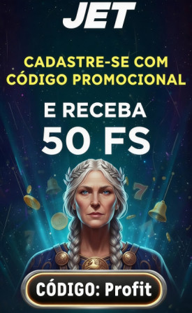 Imagem de 50 Rodadas Gr&aacute;tis Sem Dep&oacute;sito no JET Cassino!