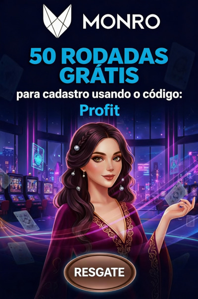 Imagem de 50 Rodadas Gr&aacute;tis no Monro Casino: B&ocirc;nus sem Dep&oacute;sito no Cadastro