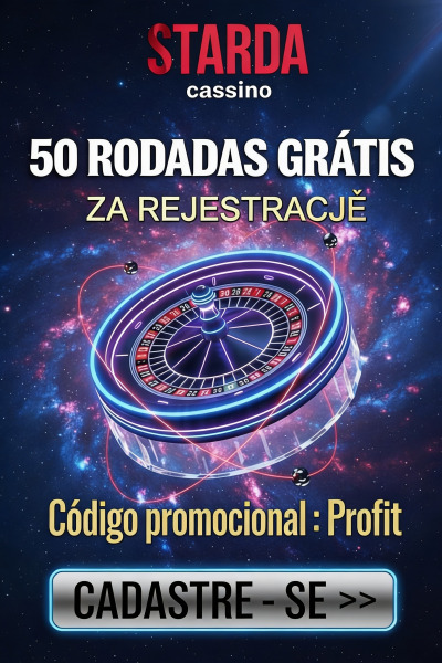 Imagem de 50 Rodadas Gr&aacute;tis Sem Dep&oacute;sito no Starda Casino