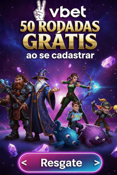 Imagem de 50 Rodadas Gr&aacute;tis no VBet Casino ao Se Cadastrar