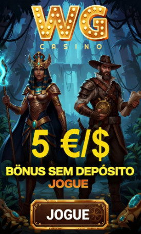 Imagem de B&ocirc;nus de R$ 25,00 Sem Dep&oacute;sito no WG Cassino