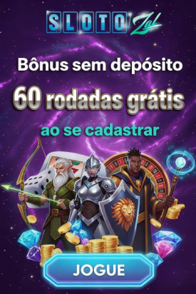 Imagem de 60 Rodadas Gr&aacute;tis Sem Dep&oacute;sito no SlotoZal ao se Cadastrar