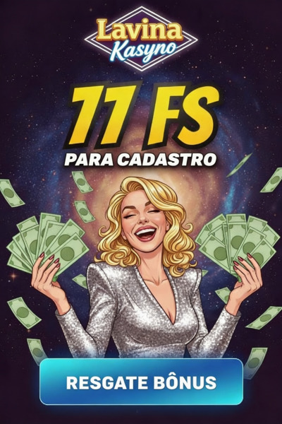 Imagem de 77 Rodadas Grátis no Cassino Lavina ao se cadastrar Imagem de 77 Rodadas Grátis no Cassino Lavina ao se cadastrar