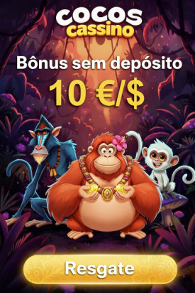 Imagem de B&ocirc;nus de 10 &euro;/$ sem dep&oacute;sito no Cocos Casino para novos jogadores