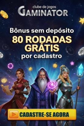Imagem de 80 Rodadas Gr&aacute;tis no Cassino Gaminator ao se Cadastrar