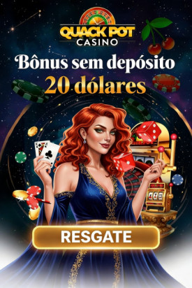 Imagem de QuackPot Casino: Ganhe R$ 20,00 Gr&aacute;tis no Cadastro, Sem Dep&oacute;sito!